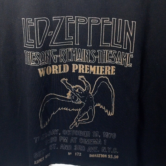 Led Zeppelin Crop Top - Picture 4 of 5